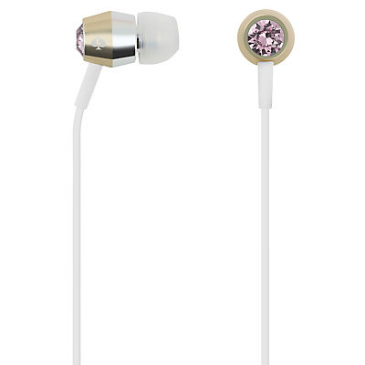 kate spade new york In-Ear Headphones with Mic/Remote Vintage Rose/Gold/Silver/White kate spade new york In-Ear Headphones with Mic/Remote Vintage Rose/Gold/Silver/White